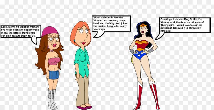 Lois Griffin Meg Wonder Woman Character Themyscira PNG