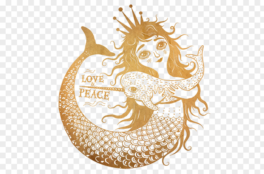 Mermaid Illustration Art Drawing Painting PNG