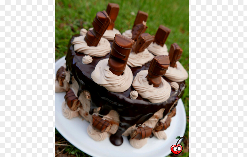 Chocolate Cake Kinder Bueno Ferrero Rocher Frosting & Icing PNG