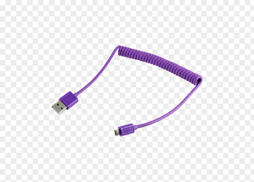 Micro Usb Cable Serial Electrical Network Cables USB Purple PNG