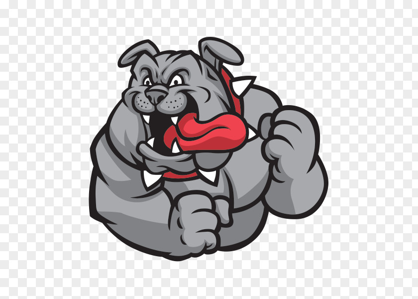 Baseball Bulldog Mascot Clip Art PNG