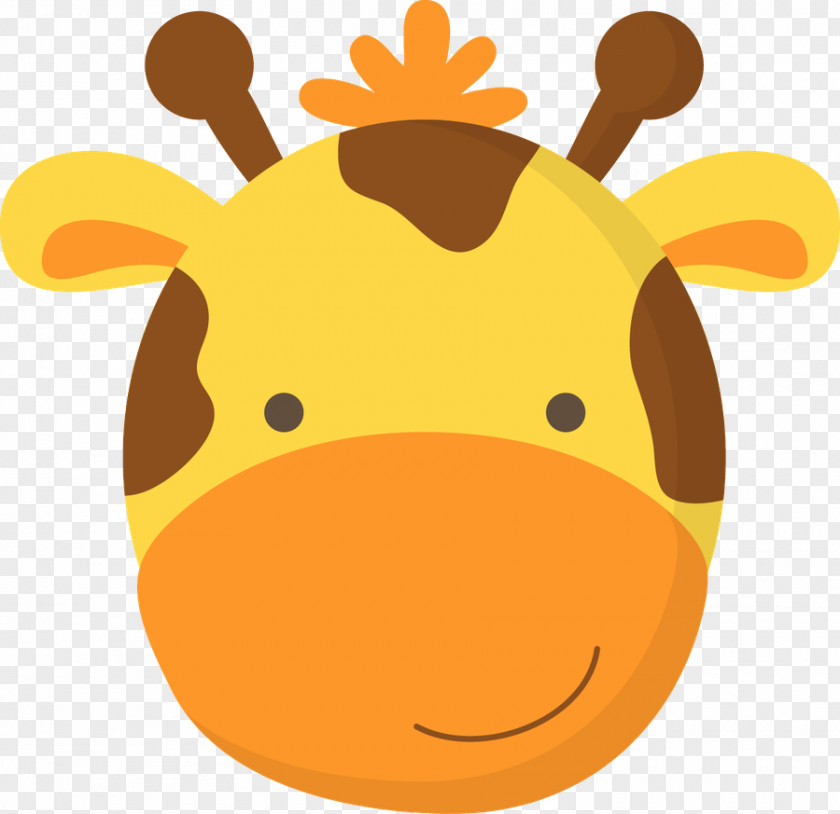 Giraffe Clip Art Face Image Animal PNG