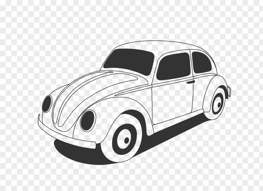 Volkswagen Classic Car Beetle Clip Art PNG