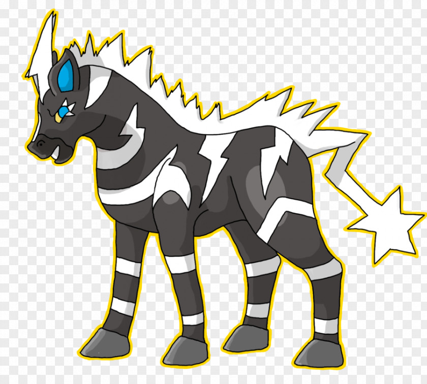 Zebstrika Cat Rapidash PNG