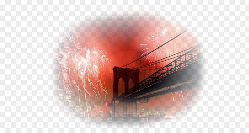 Bridge Brooklyn Lower Manhattan Desktop Wallpaper PNG
