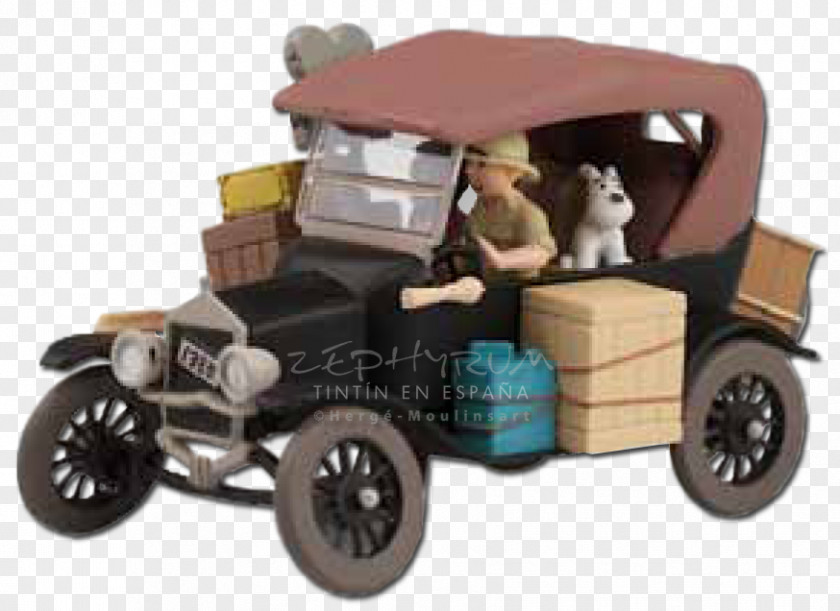 Ford Model T Tintin In The Congo Cigars Of Pharaoh America PNG