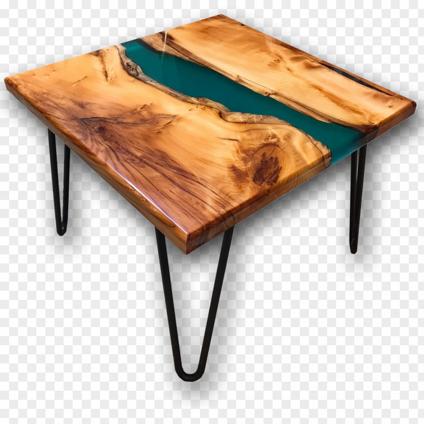 Green Table Coffee Tables Live Edge Furniture Dining Room PNG
