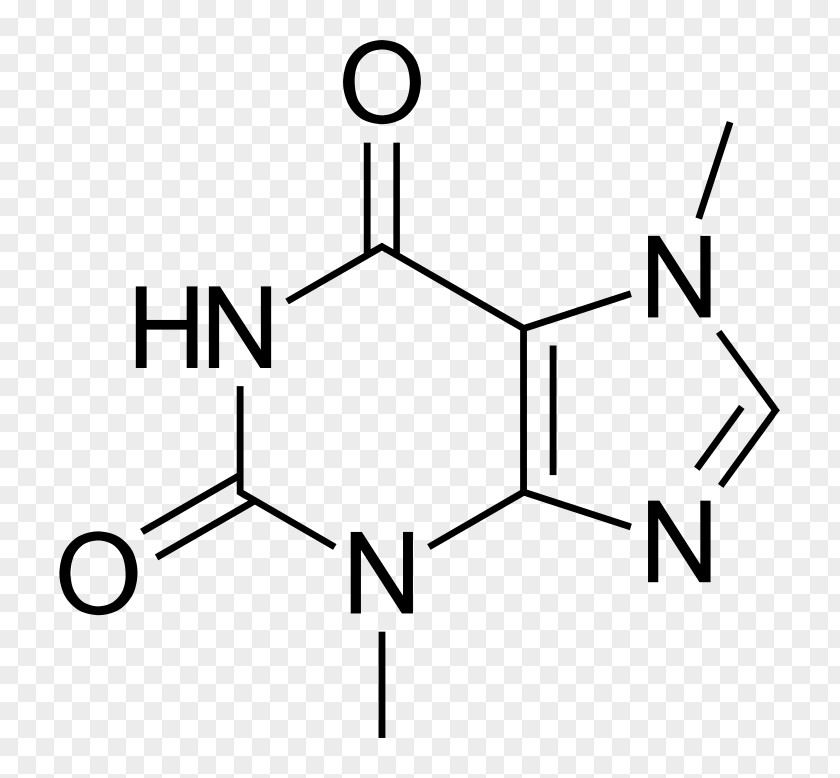 Harbin Caffeine Molecule Chemical Compound Chemistry Formula PNG