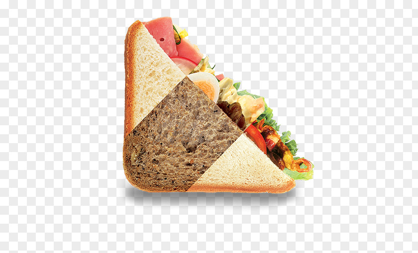 Toast Sandwich Ham Egg Fast Food PNG