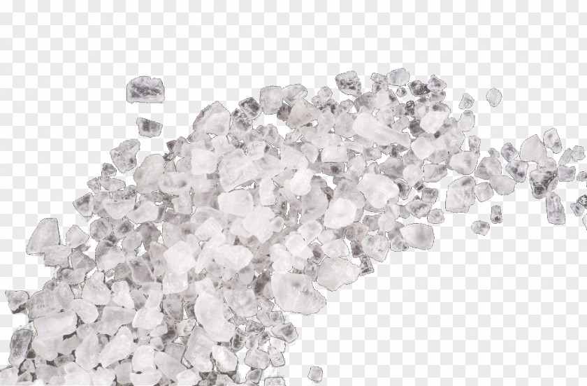 White Coarse Salt Black And Crystal Diamond Body Piercing Jewellery PNG
