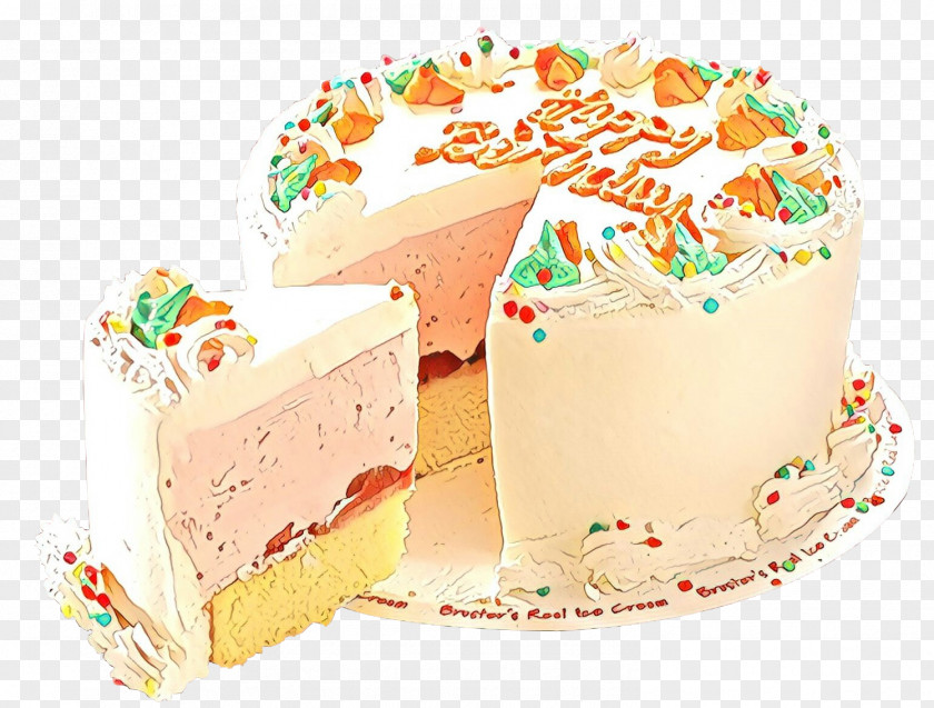 Baked Goods Torte Food Cake Buttercream Dessert Frozen PNG