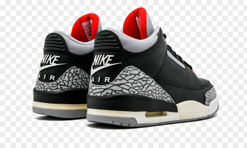 Black Cement 4S Air Jordan 3 Retro Og 854262 001 Nike 12 Low Men's Shoe PNG