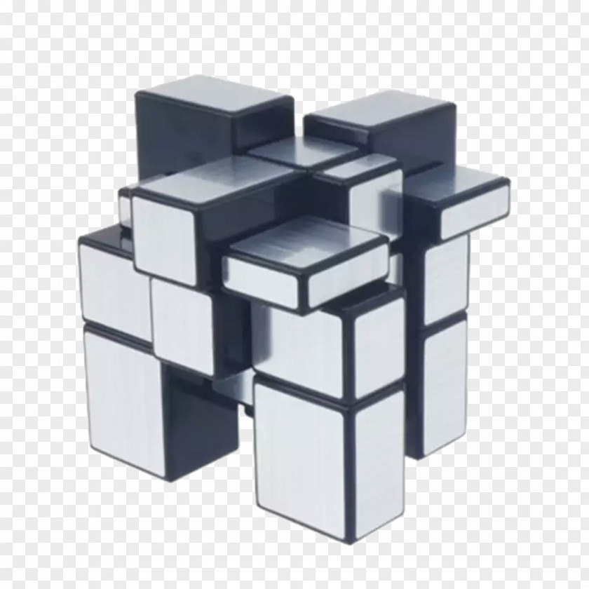 Silver Cube Rubiks Puzzle Cubo De Espejos Megaminx PNG
