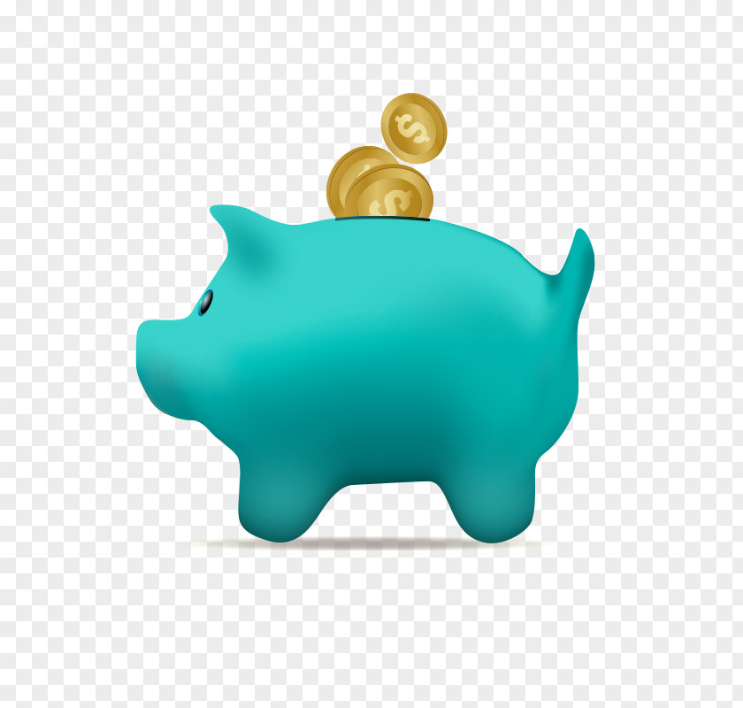 Piggy Bank Designer Clip Art PNG