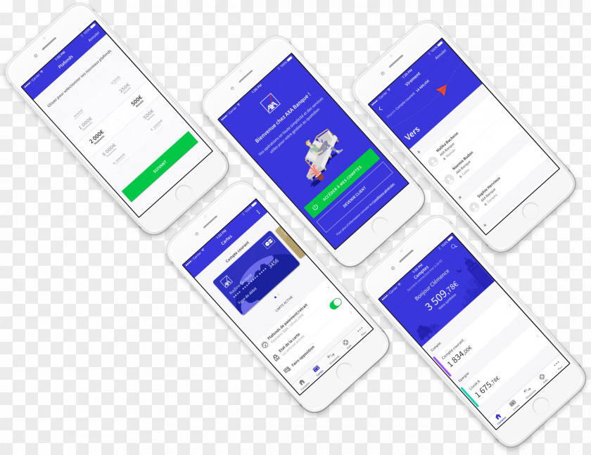 Smartphone Feature Phone Bank Axa Banque Exabanque PNG