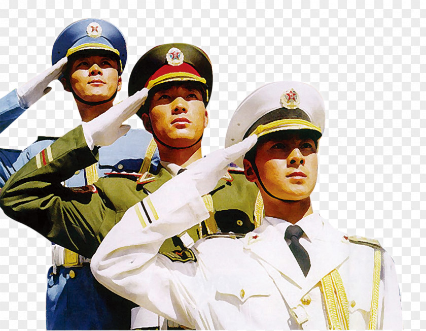 Soldiers Salute Computer File PNG