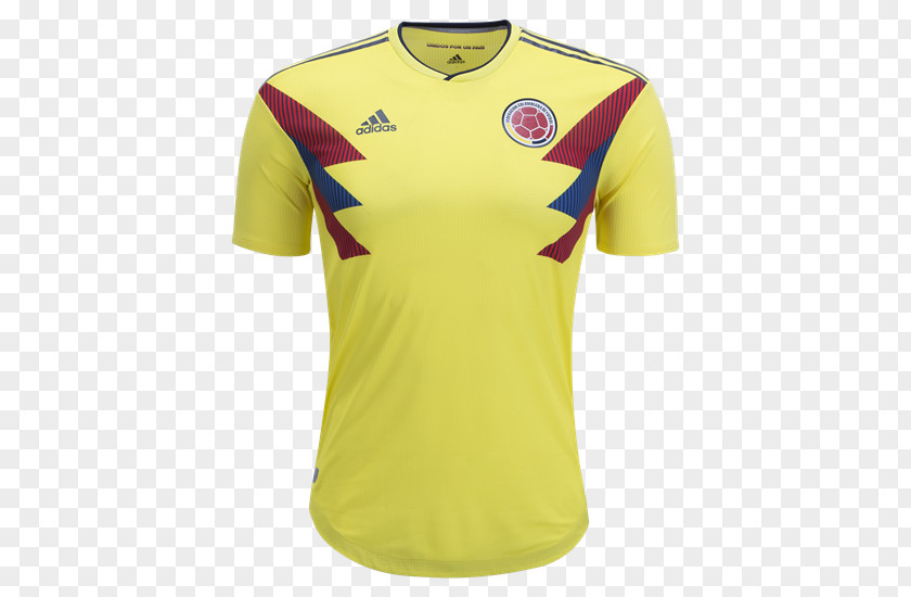 T-shirt 2018 FIFA World Cup Colombia National Football Team 2014 Under-20 PNG
