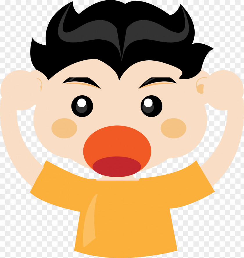 Angry Screaming Child Download Clip Art PNG