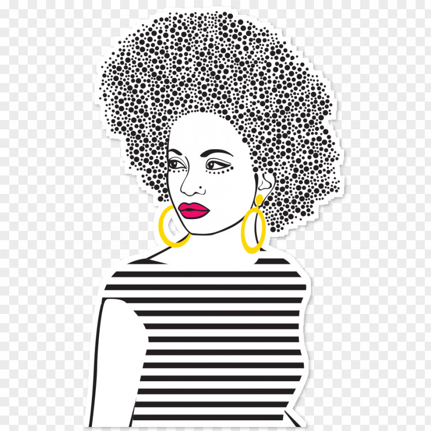 Line Woman Female Hairstyle PNG