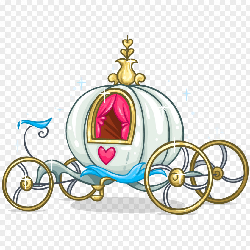 Potluck Cinderella Carriage Horse And Buggy Clip Art PNG
