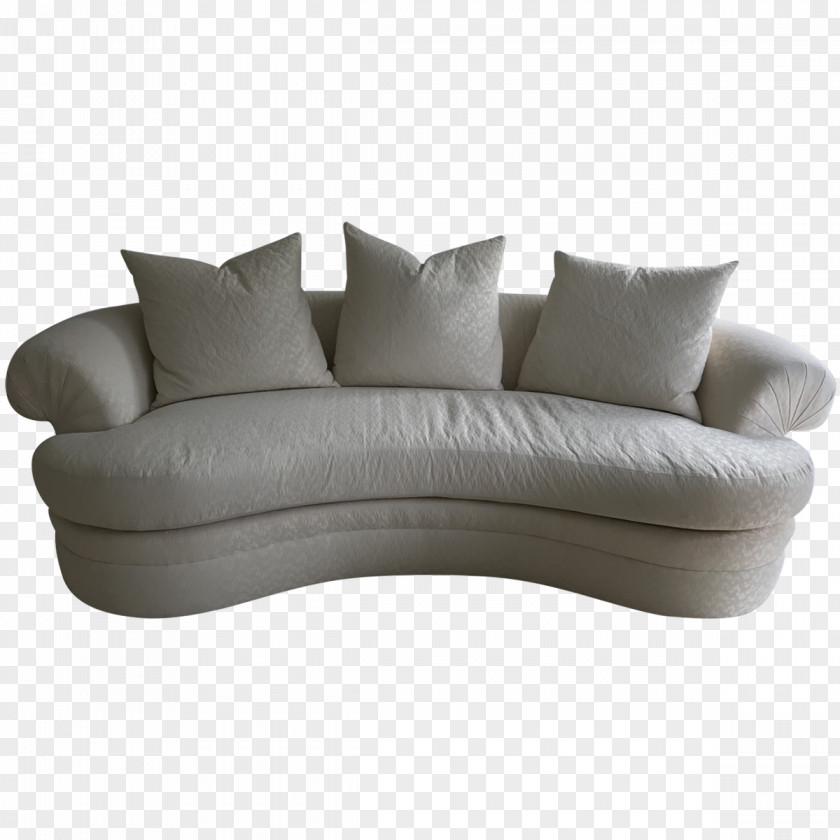 White Sofa Loveseat Bed Couch Comfort PNG