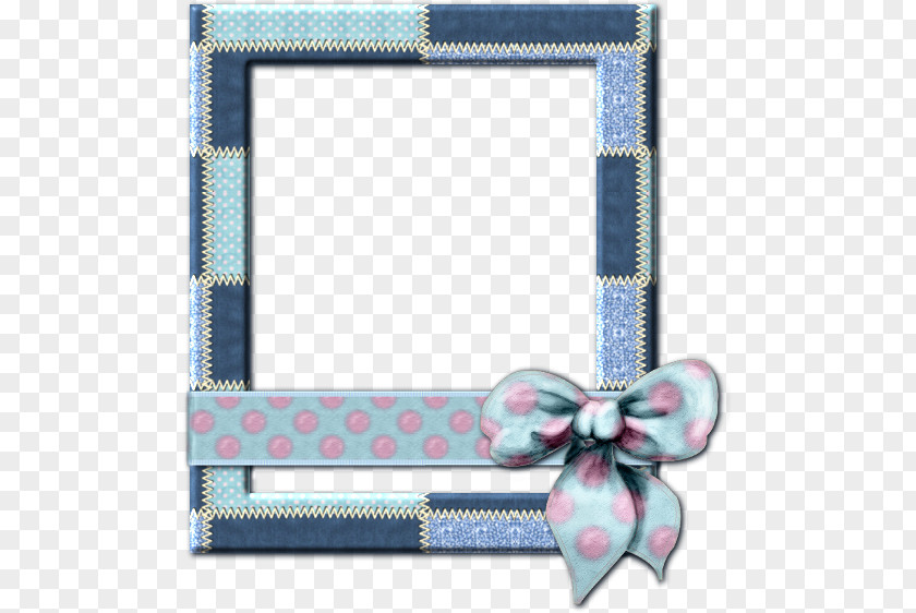 Blue Themed Picture Frames Pattern Product Line Image PNG