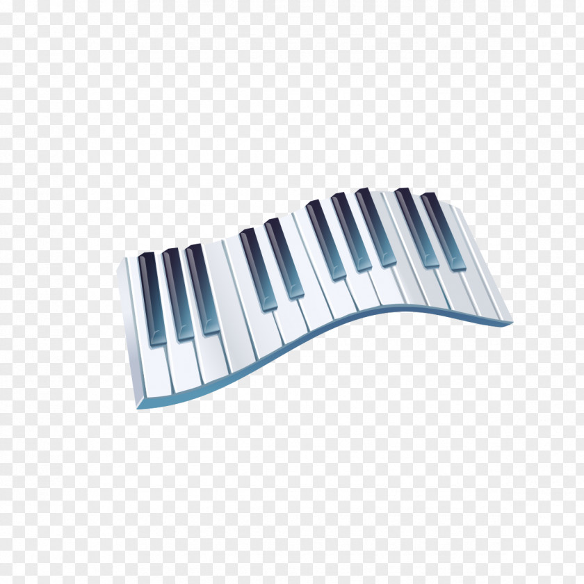 Creative Black And White Keyboard Musical Computer Piano PNG