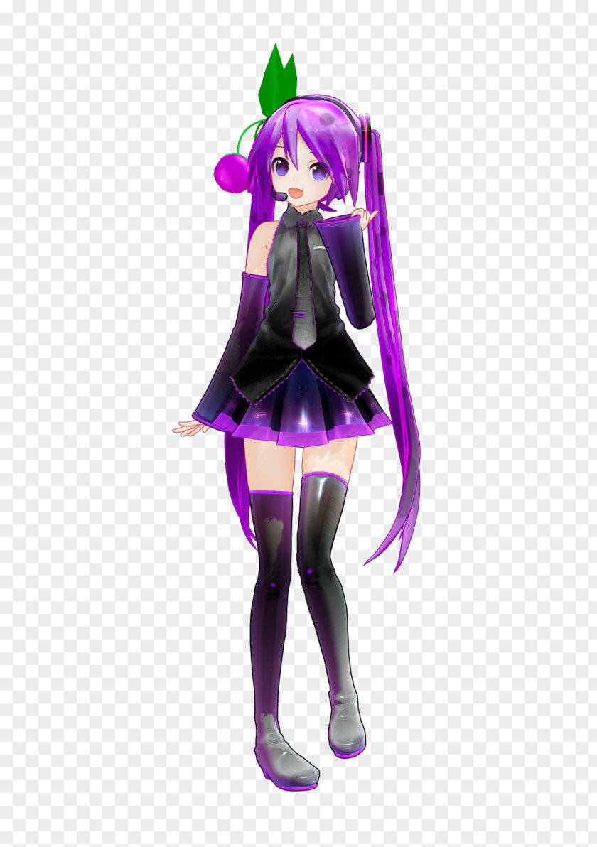 Hatsune Miku MikuMikuDance Grape Vocaloid DeviantArt PNG