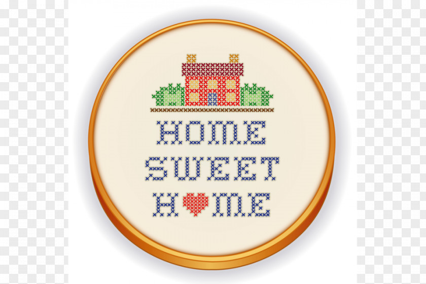 House Home Sweet Cross Stitch Cross-stitch Clip Art Embroidery & PNG