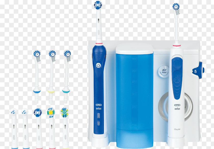 Toothbrush Electric Oral-B ProfessionalCare 3000 + Oxyjet Dental Water Jets PNG