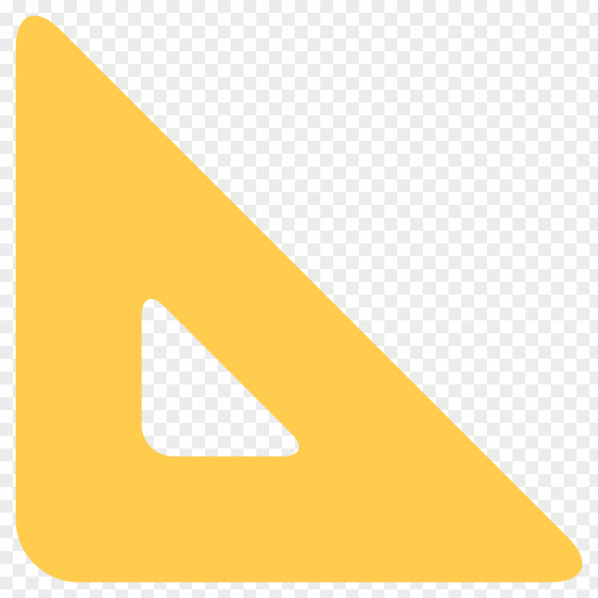 Triangle Ruler Emoji Pop! Learning Education PNG