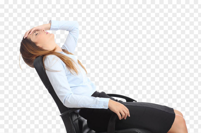 A Man In Chair Who Worries Office Stock Photography Sitting PNG