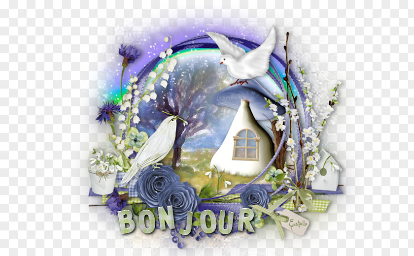 Bonjour Cut Flowers PNG