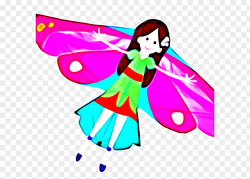Costume Design Magenta Butterfly PNG