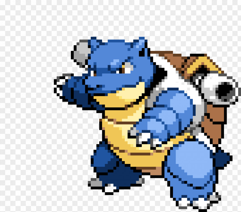 Cross-stitch Blastoise Pattern Crochet PNG