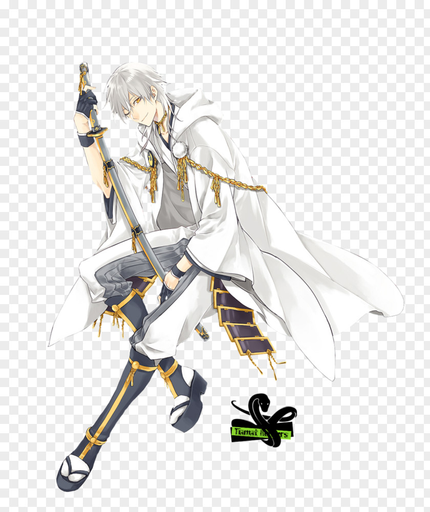 Touken Ranbu Rendering DeviantArt 鶴丸 PNG