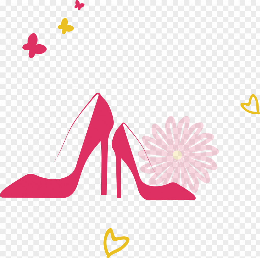 Vector High Heels High-heeled Footwear Clip Art PNG