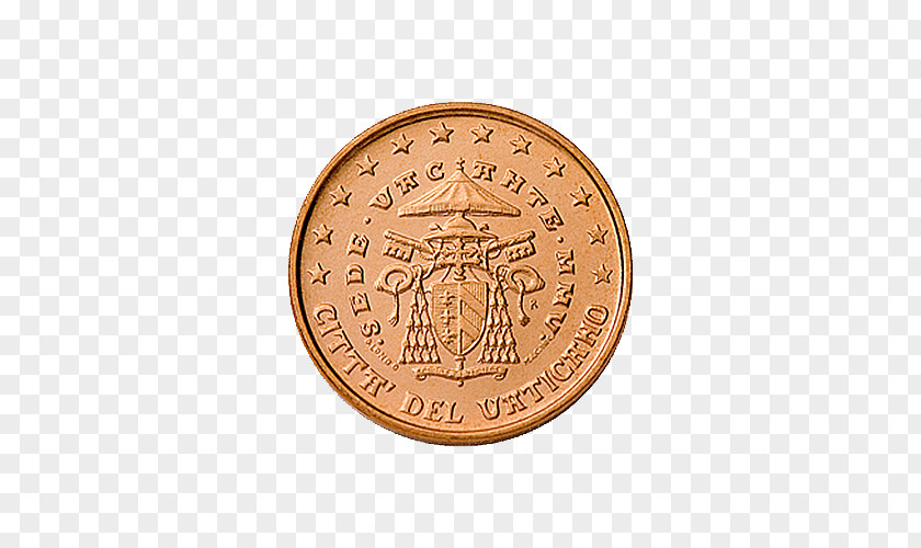 20 Cent Euro Coin Vatican Coins City PNG