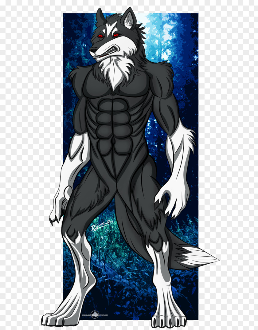 Angry Black Male Werewolf Illustration Legendary Creature Howlers Club Fiction PNG