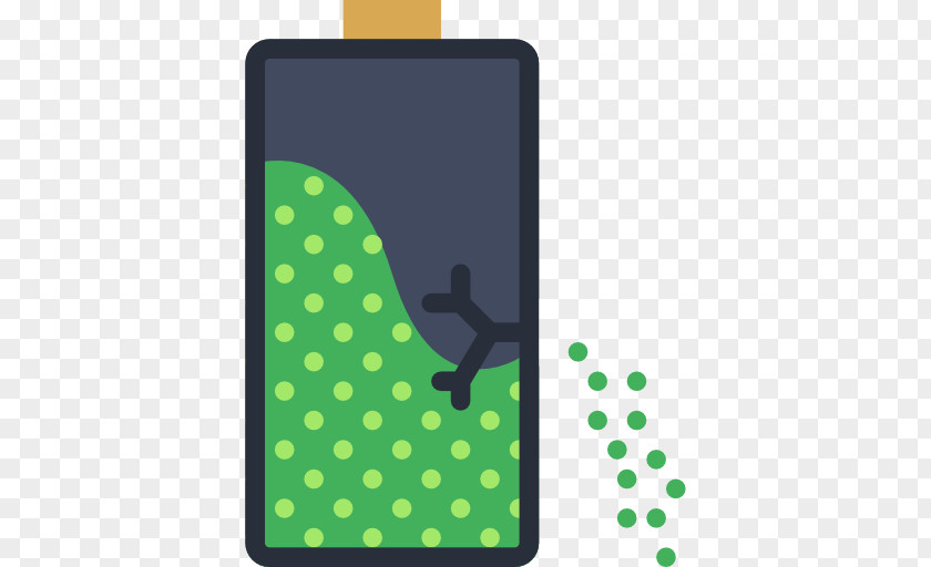 Cartoon Battery Icon PNG
