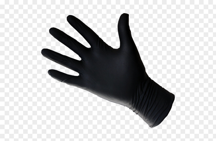 Glove Medical Rubber Nitrile Disposable PNG