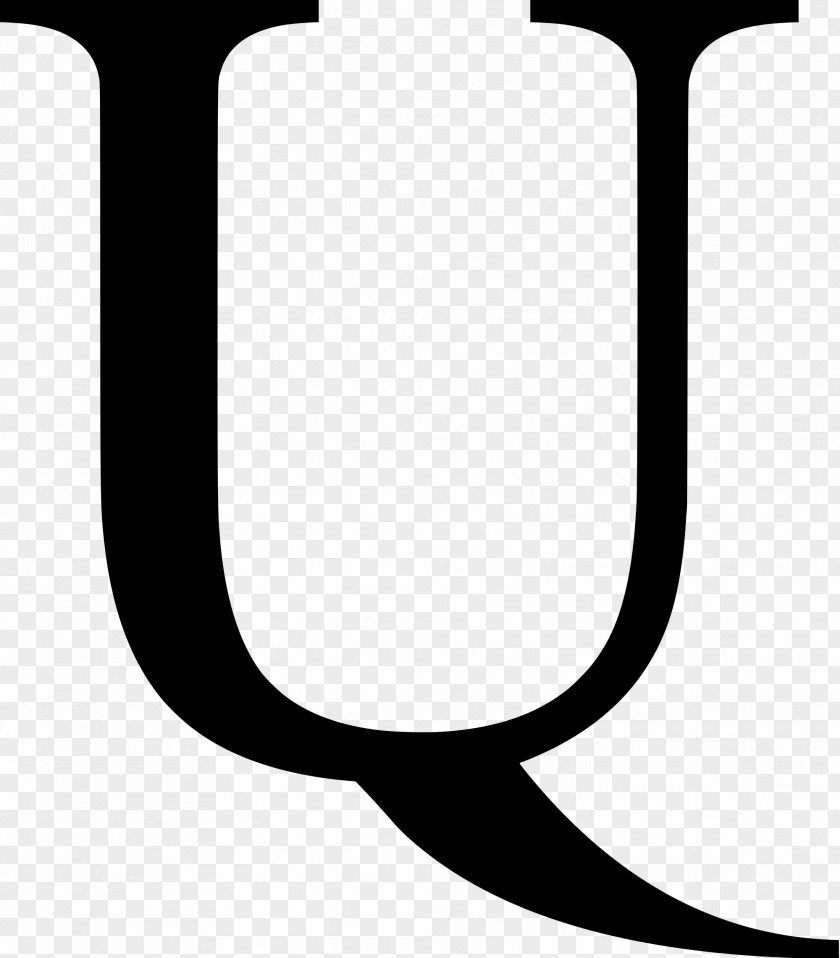 Letter G Q With Hook Tail Clip Art PNG