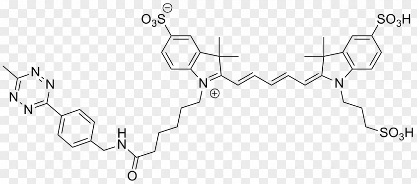 Meth Cyanine Fluorescence Fluorophore Tetrazine Dye PNG
