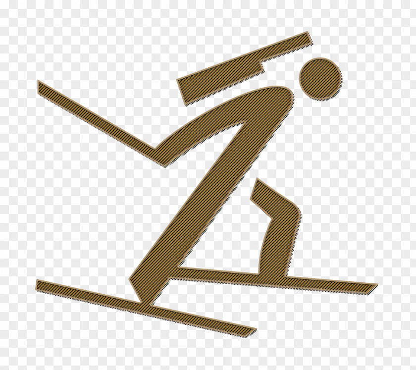 Ski Symbol Biathlon Icon Olympic PNG