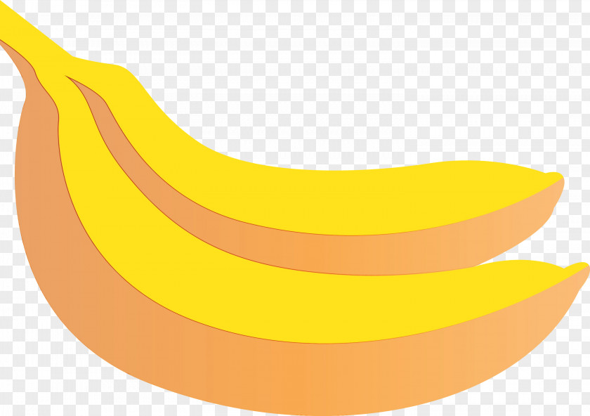 Banana Yellow Meter Line PNG