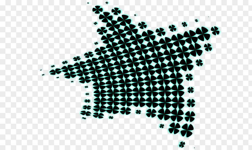 Distortion Shape Star PNG