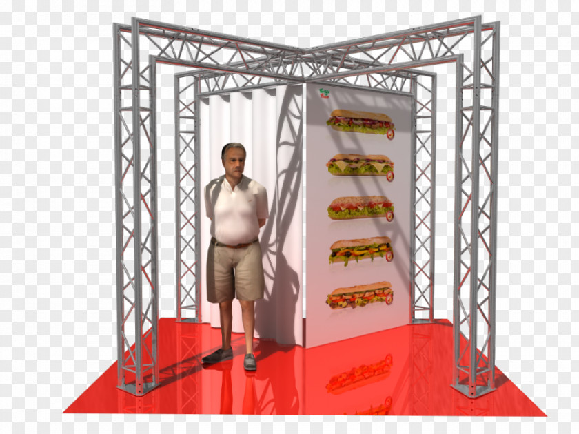 Exhibition Stand Builders Dubai Structure Truss Steel 銳鷹舞台 PNG