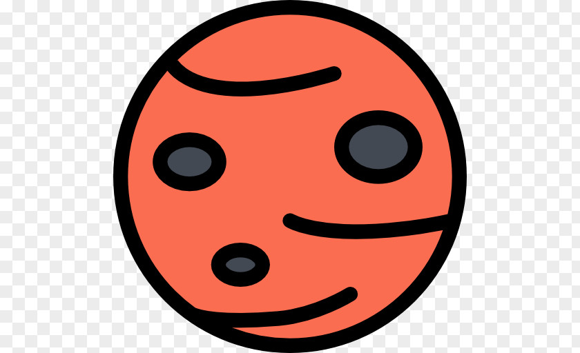 Smiley Mars Clip Art PNG