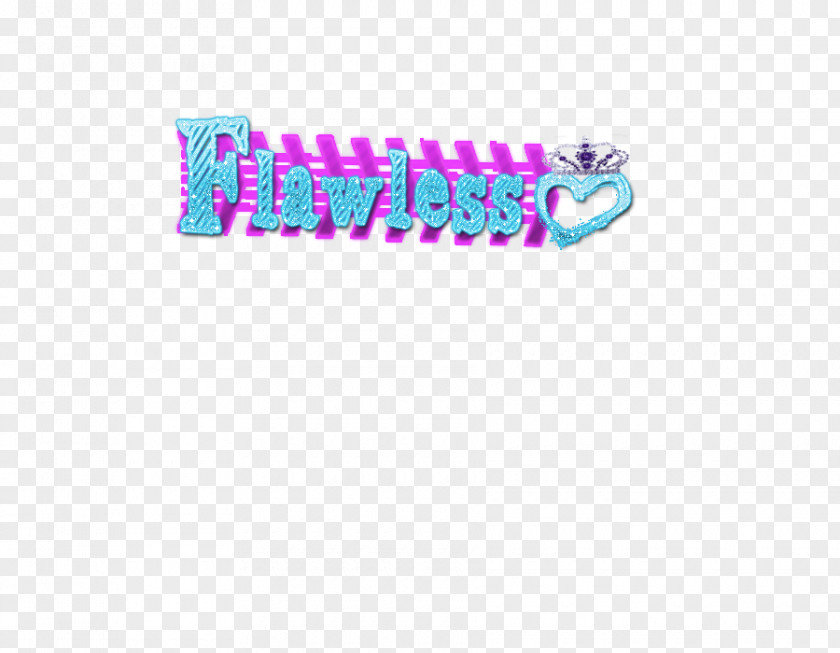 Flawless Logo Brand Pink M Font PNG