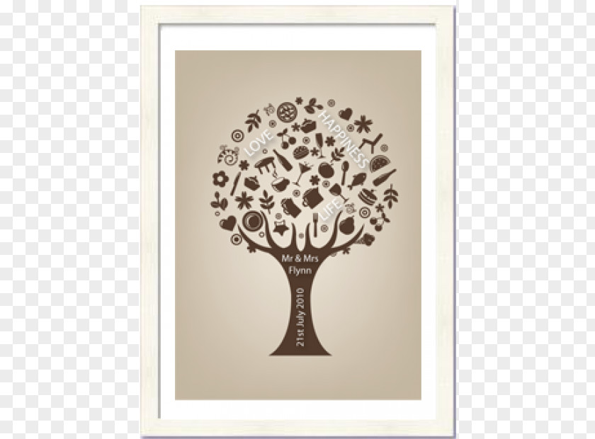 Love Tree Wall Decal Dining Room Sticker Table PNG